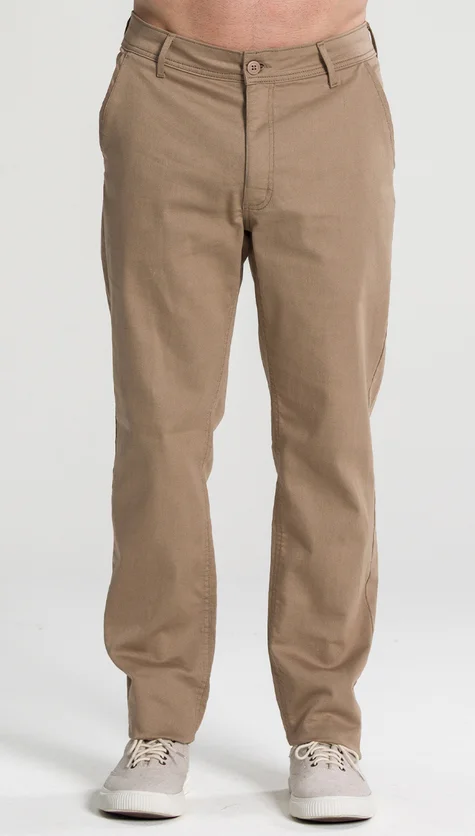 Calça Sarja Masculina Chino Bolso Faca