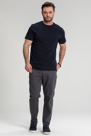 Calça Sarja Masculina Chino Bolso Faca